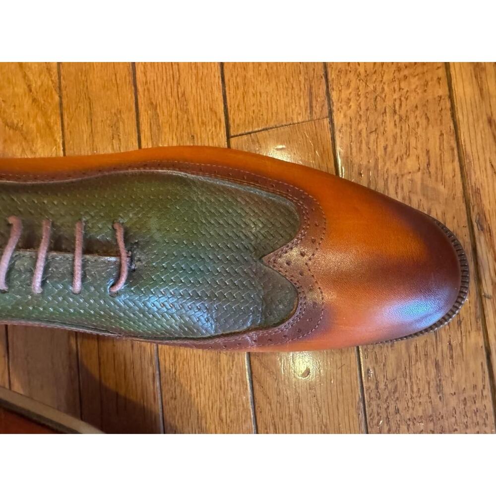 Gacco perforated shoe derby size 43 (mens 800 - Picture 7 of 7
